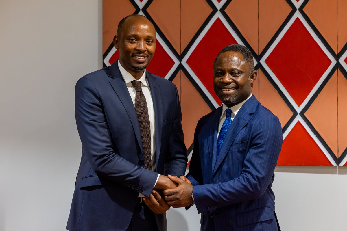Ministry of Health | Rwanda (@rwandahealth) on Twitter photo On the sidelines of the AMA CoSP, Minister <a href="/nsanzimanasabin/">Dr Sabin Nsanzimana</a> held a bilateral meeting with Hon. Kwabena Mintah Akandoh, Ghana’s Minister of Health, to explore opportunities to strengthen collaboration and further contribute to the success of the African Medicines Agency. On the sidelines of the AMA CoSP, Minister <a href="/nsanzimanasabin/">Dr Sabin Nsanzimana</a> held a bilateral meeting with Hon. Kwabena Mintah Akandoh, Ghana’s Minister of Health, to explore opportunities to strengthen collaboration and further contribute to the success of the African Medicines Agency.