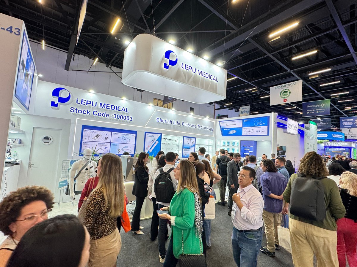 🌟 Reflecting on Hospitalar 2025 – Thank You for Joining Lepu Medical in São Paulo! 🌟

📍 #LepuMedical #Hospitalar2025 #HealthcareInnovation #MedicalDevices #GlobalHealth #EventRecap 

Contact us 📧>>marketing@lepu-medical.com 
 >>en.lepumedical.com