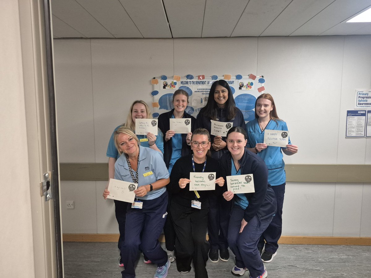 Sheetal Basi (@sheetalbasi) on Twitter photo Team RAH SLT "What Matters to You"? Day. #WMTY25
From walks on sunny days, friendly, supportive work environments...it all matters! 💚
<a href="/NHSGGC/">NHS Greater Glasgow and Clyde</a>
<a href="/NHSGGCClydeAHP/">NHSGGC Clyde AHP</a> Team RAH SLT "What Matters to You"? Day. #WMTY25
From walks on sunny days, friendly, supportive work environments...it all matters! 💚
<a href="/NHSGGC/">NHS Greater Glasgow and Clyde</a>
<a href="/NHSGGCClydeAHP/">NHSGGC Clyde AHP</a>