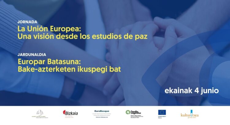 EuropeDirectBizkaia (@europedirectbiz) on Twitter photo ¡Último día para inscribirte! Asiste a la jornada “La Unión Europea: Una visión desde los estudios de paz”🗓️4 de junio🕚 11:00-14:00h📍Kultur Etxea de Gernika Toda la información e inscripciones: bit.ly/3HmcikJ ¡Último día para inscribirte! Asiste a la jornada “La Unión Europea: Una visión desde los estudios de paz”🗓️4 de junio🕚 11:00-14:00h📍Kultur Etxea de Gernika Toda la información e inscripciones: bit.ly/3HmcikJ