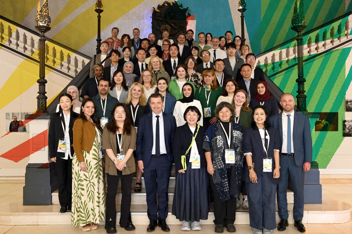 design_cities's tweet photo. UNESCO Creative Cities of Design subnetwork meeting
Saint-Étienne (France), 26-28 May 2025
Merci beaucoup Saint-Étienne, ville UNESCO de design!
#DesignCities
#UCCN #CreativeCities https://t.co/7mOzqrbSJ8