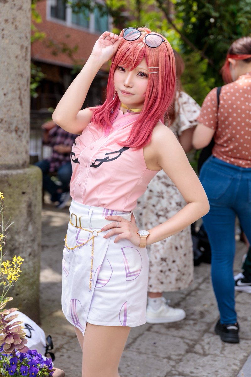 ホロライブ 一条莉々華 コスプレ コスプレ cosplay Hololive ホロライブ 一条莉々華 🌃 photo📸 老@酒