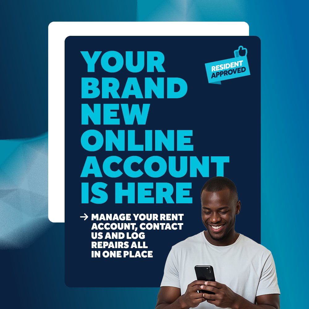 Our new Online Account is here!

🔗 You can register &amp; log in here: 
portal.southernhousing.org.uk 

If you were previously using our MyAccount service, please check your emails for new login details. We sent these out before Monday 2 June.

Please note: We’re still working hard to