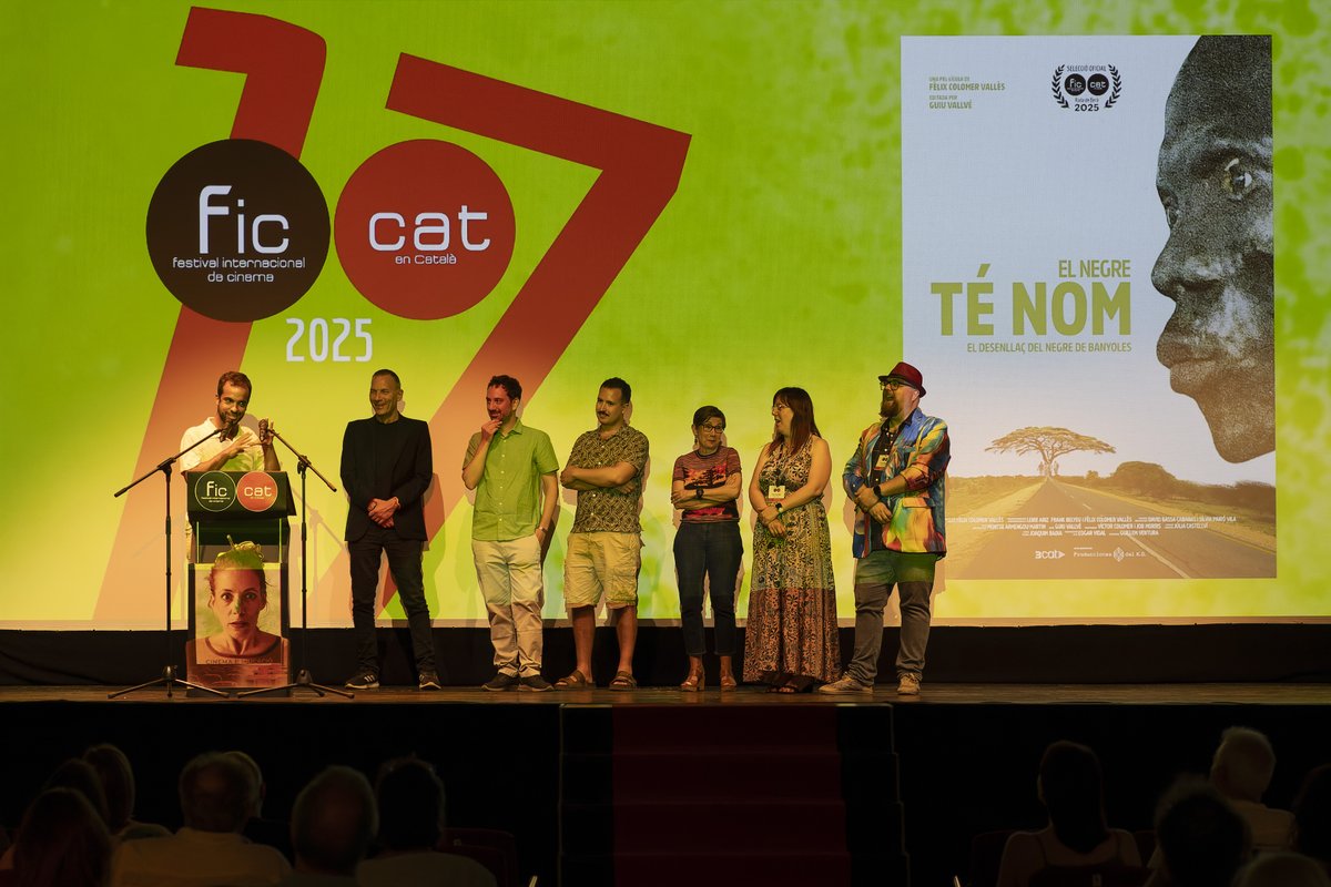 felixcolomer's tweet photo. Ahir vam estrenar el meu nou documental “El negre té nom” al Festival Fic-Cat: un documental sobre el Negre de Banyoles.   La idea del docu era només retratar què va passar als anys 90, però la cosa s’ha liat i de quina manera, ja que hem descobert QUI ERA EL NEGRE DE BANYOLES. https://t.co/PzUFrX7Afk