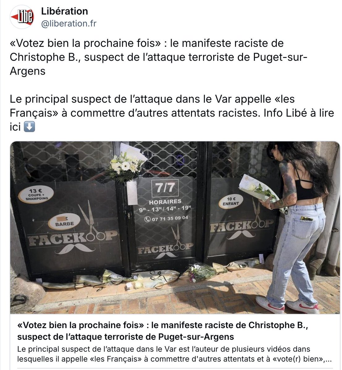 ChLECHEVALIER's tweet image. RAPIDITÉ DE LA PRESSE

 - À #Crépol, où #Thomas_Perotto est mort poignardé après l'irruption de QuiV0usS@vez, venus de #Romans, on ne sait (officiellement) pas qui a donné le coup mortel, 18 mois après !!

#Justice, #préfecture et #Presse font TOUT accélérer l'oubli...

 - À