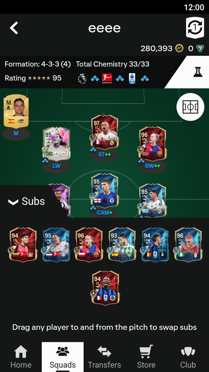 حساب #فيفا للبيع #تشكيلات_فيفا #فيفا_25 #FC25🔥
تشكيلة فخمه بقيادة مبابي الموسم 97 - الدينهو 95 وغيرهم😍
السوق مفتوح على سوني + عليه 280 الف كوينز
السوم 290 " الحد قريب"

- متاح تقسيط على تمارا 4 دفعات

للتواصل واتساب : wa.me/966583392951 او wa.me/96567625311