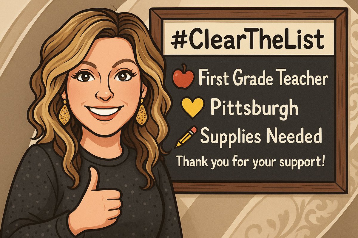 Summer break may have just started, but I’m busy trying to #clearthelist to get supplies for my incoming first graders!  I can’t wait to meet them!  Please consider reposting! amazon.com/hz/wishlist/ls…
<a href="/TheOnlyDJQualls/">DJ Qualls</a>