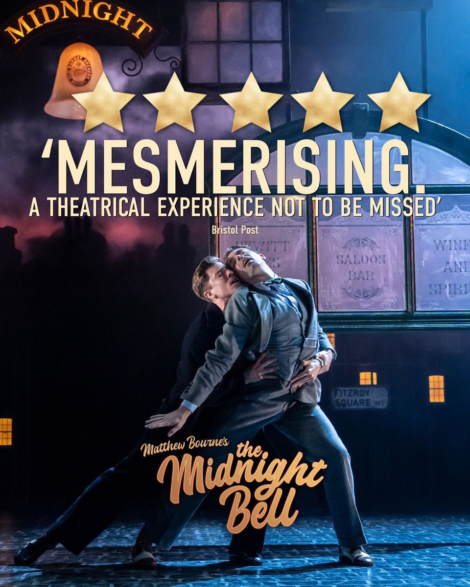 Matthew Bourne 💙 (@sirmattbourne) on Twitter photo Just one week to go before we open <a href="/Sadlers_Wells/">Sadler's Wells</a> for two weeks only! Tickets from £15!!! Get your tix here…sadlerswells.com/whats-on/matth… Just one week to go before we open <a href="/Sadlers_Wells/">Sadler's Wells</a> for two weeks only! Tickets from £15!!! Get your tix here…sadlerswells.com/whats-on/matth…