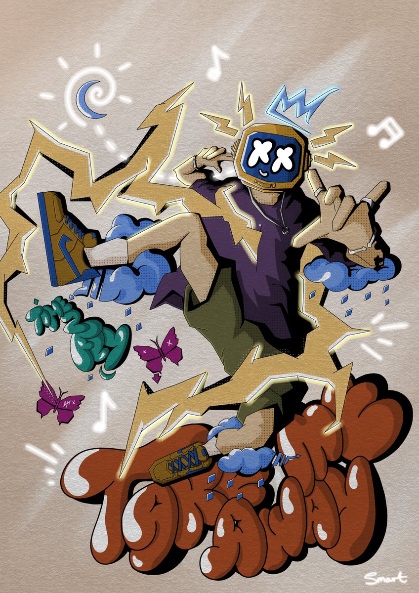 SmartXCreative's tweet image. Time to fly babbbby! #artmoots