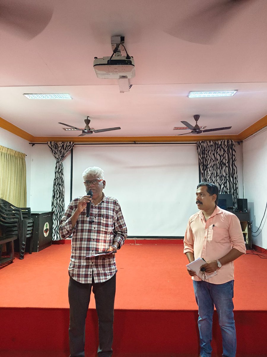 uba_iitpkd's tweet image. The  screening was followed by a thought-provoking interaction session, where  one of the directors, Sahil Valmiki, engaged with the audience online,  addressing their questions and sparking meaningful discussions.