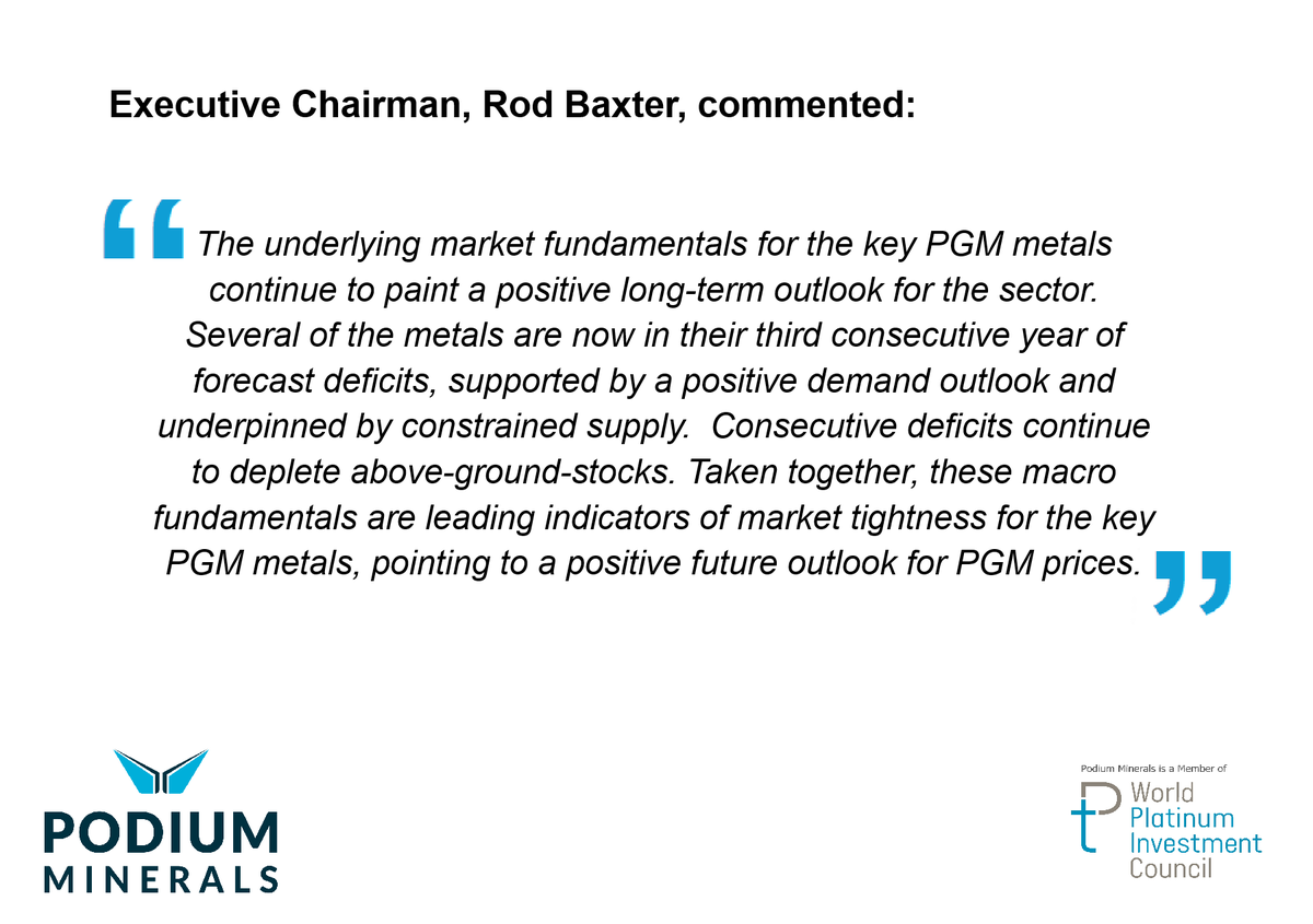 PodiumMinerals's tweet photo. Executive Chairman, Rod Baxter, was recently in London during the annual gathering of PGM players at London Platinum Week 2025.
#Platinum #PGMs #Podium #ParksReef https://t.co/dRXIEItvNS