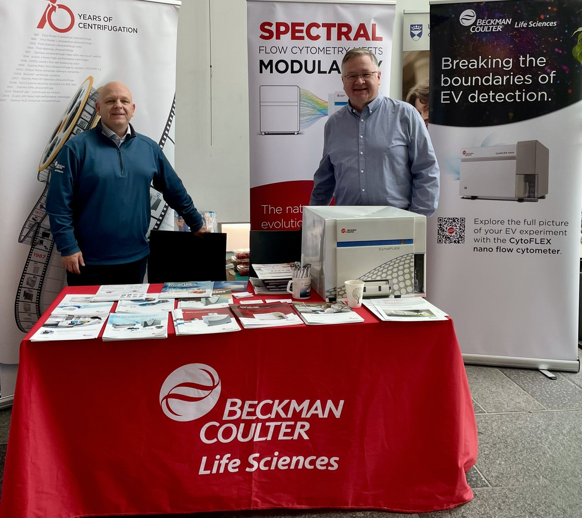 All set up at the Dundee suppliers fair 🙂