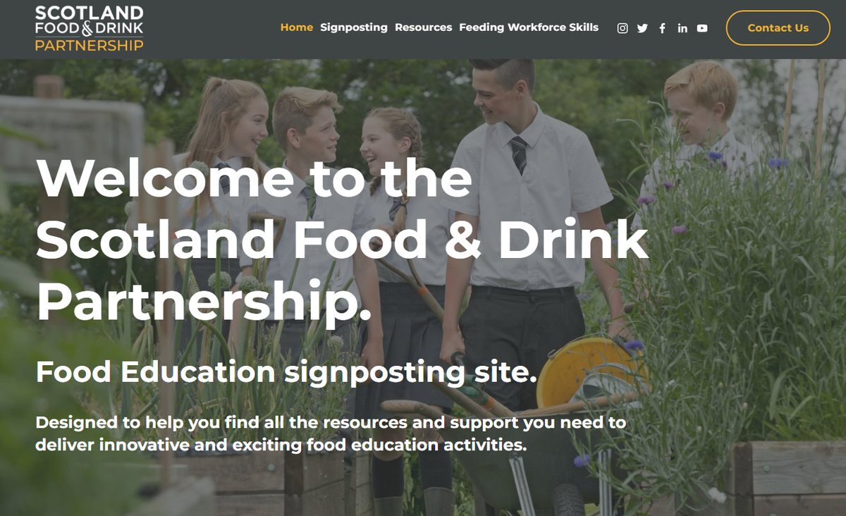 Interested in a career in food but not sure how to start?
Check out FoodEducationScotland.Scot and find organisations and resources that can help you find your path in the food industry ➡ foodeducationscotland.scot <a href="/ifstnews/">IFST</a> #foodscitechweek