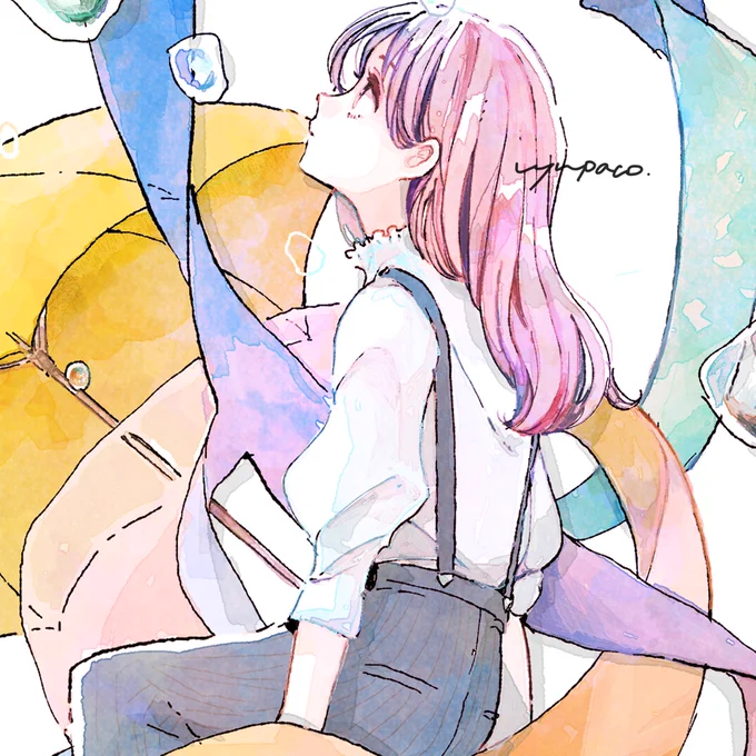 降って止んで、また明日ね。