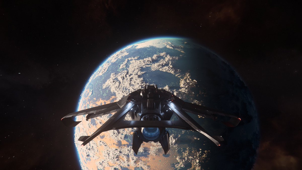 zeusXplorer's tweet image. Hornet MKII Blacksmith Paint, just 👌.

#StarCitizen #VirtualPhotography 
@RobertsSpaceInd