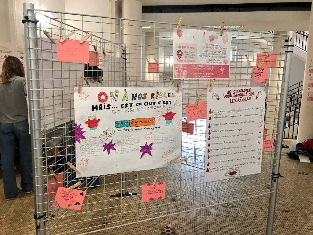 Semaine de l’hygiène menstruelle dans notre cité scolaire : informer, sensibiliser, créer pour briser les tabous !lyc-jules-ferry.fr/?p=15296