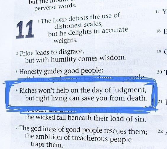 Bible 365 (@bible365_) on Twitter photo Proverbs 11:4 Proverbs 11:4