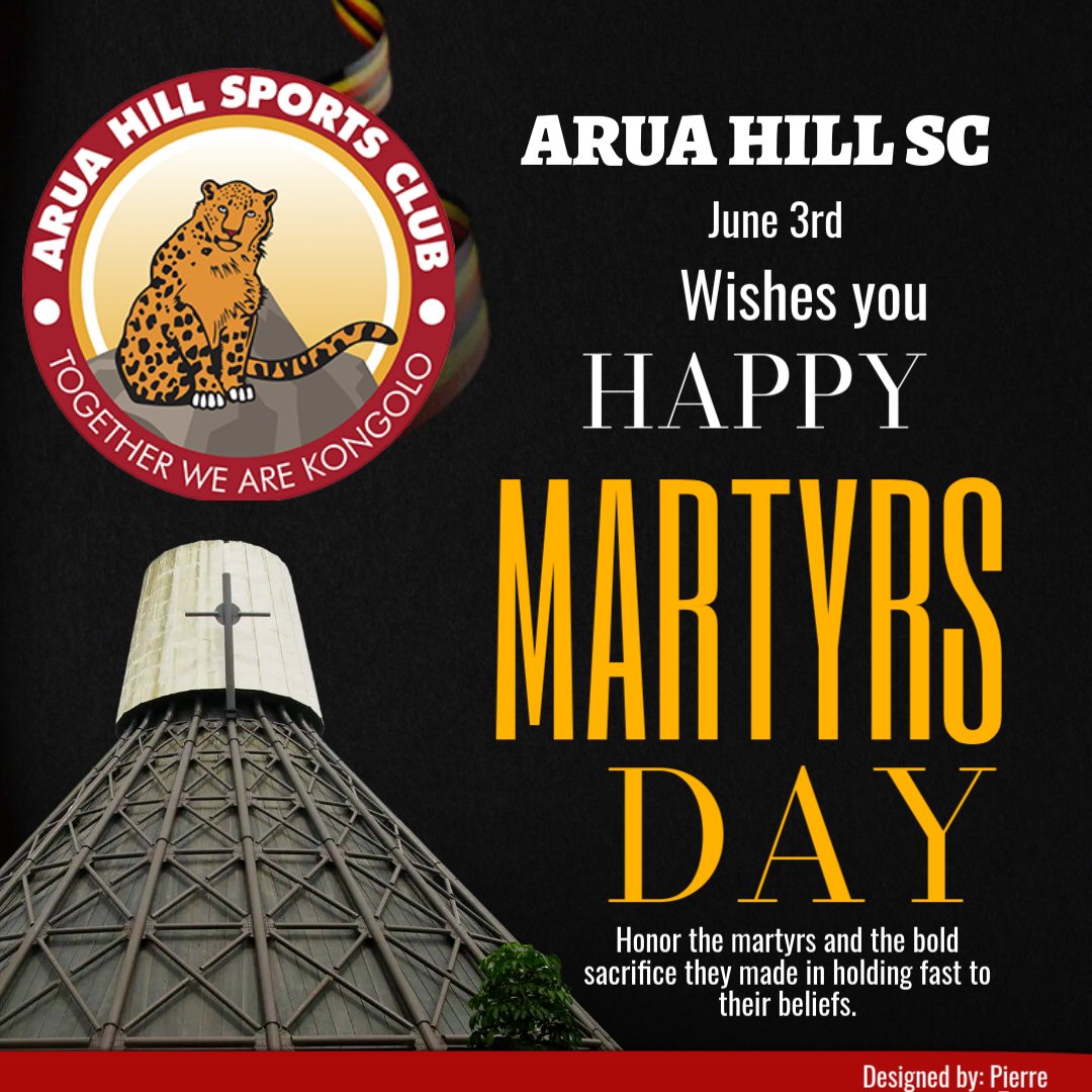 Happy Martyrs Day Family.
Blessings
#KacelWatwero