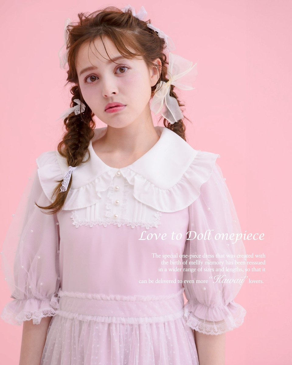 🎀POPUP SHOP先行販売🎀 ✔︎ Love to Dollワンピース Color：BLACK