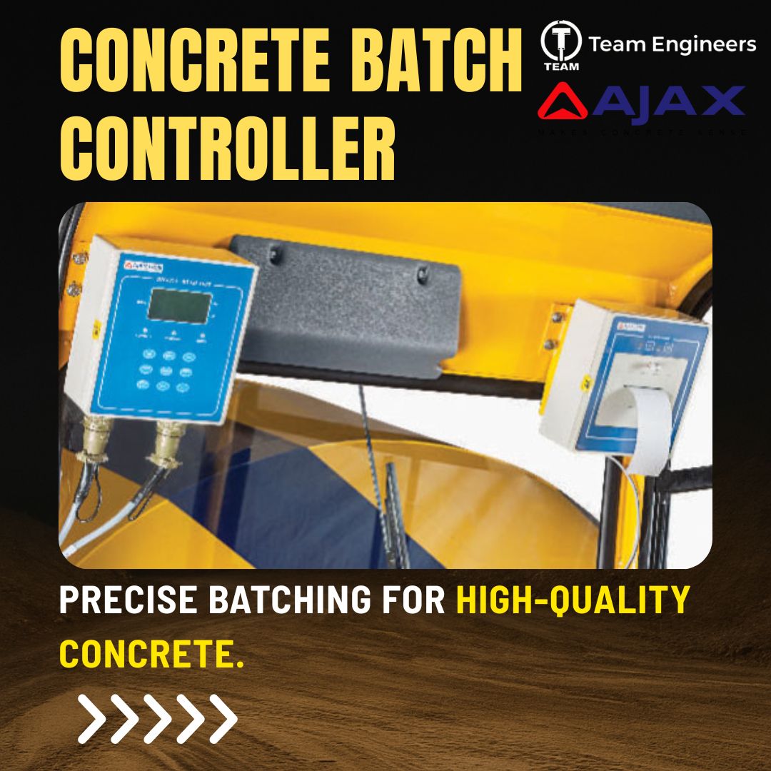 TeamEngineerss's tweet image. Say goodbye to uneven mixes! Our concrete batch controller ensures precise batching every single time, leading to high-quality concrete for all your projects. #QualityConcrete #BatchingControl #Construction