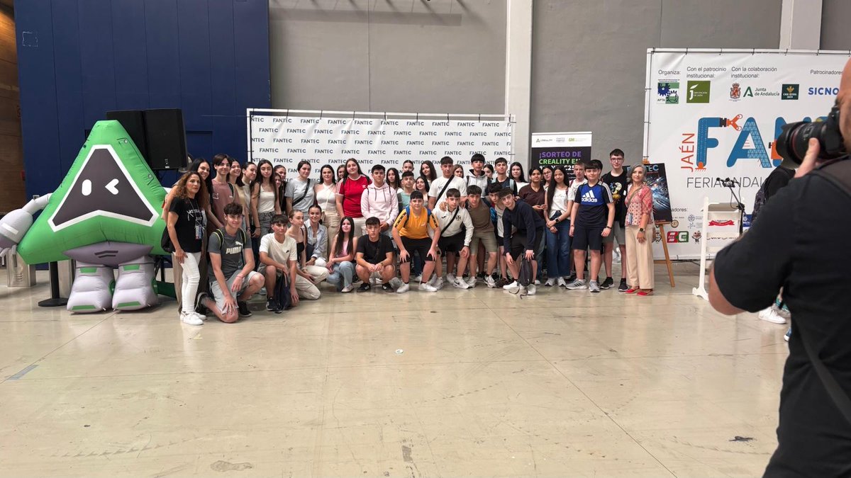 Visita de 3°  y 4° ESO a FANTEC Jaén en Ifeja, Feria AndaluA de Tecnología