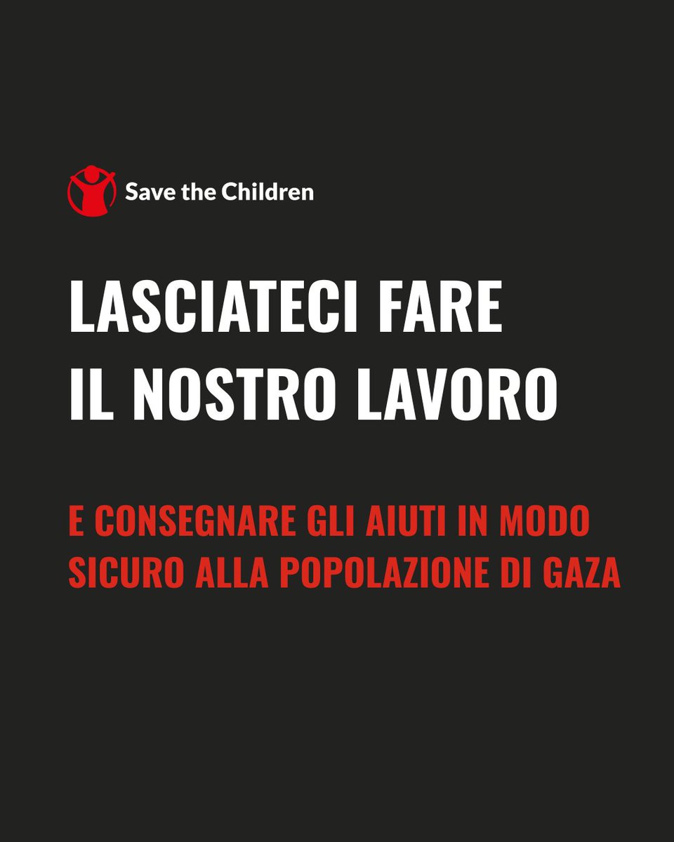 STOP ALLA MILITARIZZAZIONE DEGLI AIUTI! L’uccisione di persone che cercano di procurarsi aiuti alimentari a #Gaza è l’ennesima violazione del diritto internazionale umanitario. Le distribuzioni di aiuti sono parte fondamentale del nostro lavoro. Permetteteci di farlo!