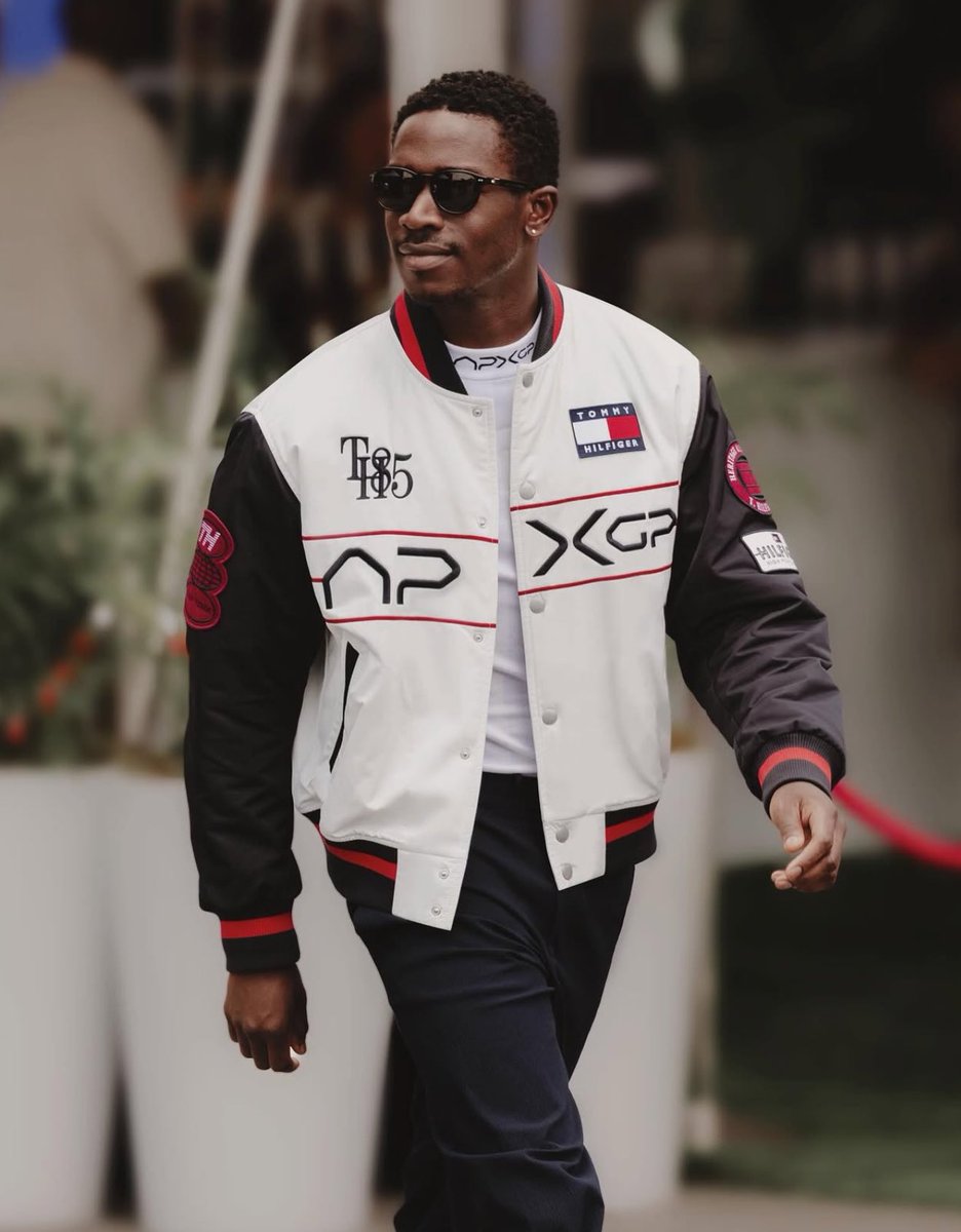StreetFashion01's tweet photo. Damson Idris for Tommy Hilfiger x F1 (2025) https://t.co/di3qVnYwvB