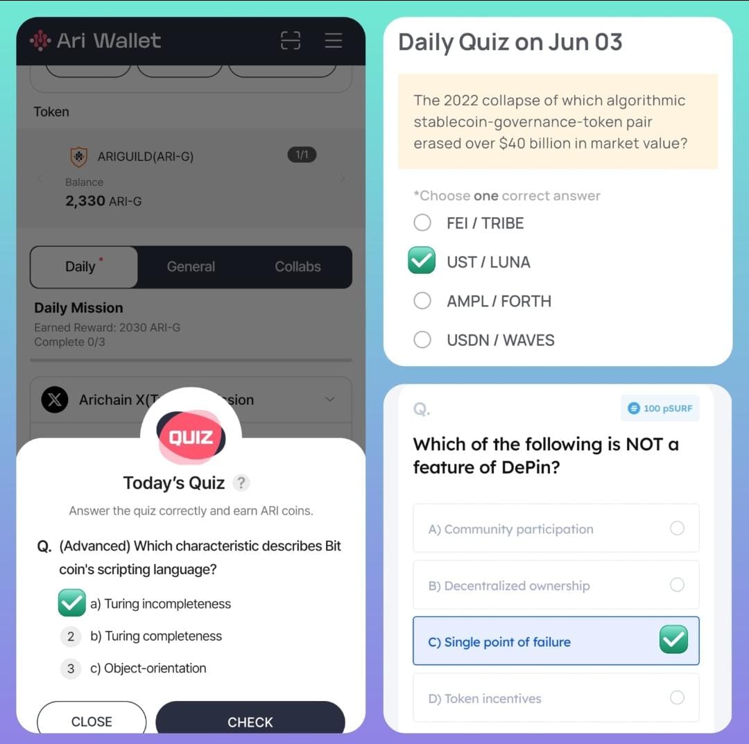 collinsogb00's tweet photo. GM GM say it back π
TODAY'S QUIZ ANSWERS π
ARI WALLET: A
XENEA WALLET: B
MARINA: C
Say no to PROCRASTINATION
#Web3 #Ariwallet #Xenea #collinco https://t.co/t69oj1b2Ff