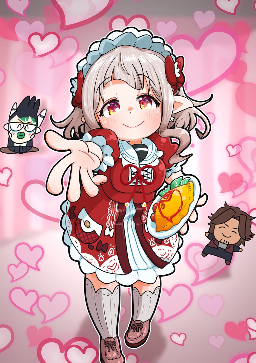 かわいすぎる3人
＃えるの絵だよ