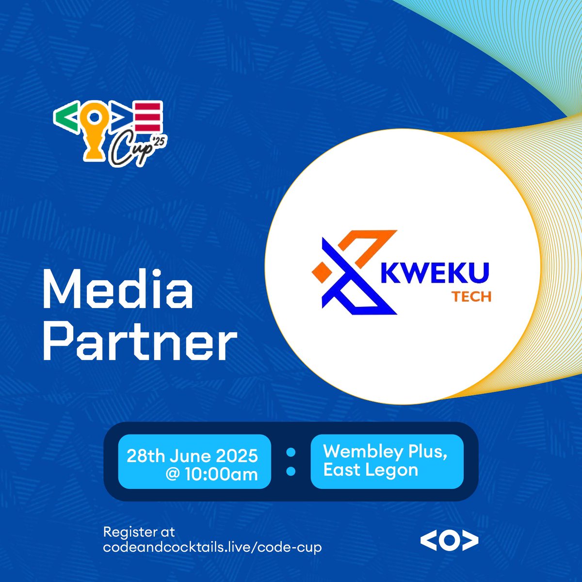 Code & Cocktails (@codencocktails) on Twitter photo 📸Our long standing partnership with <a href="/kwekutech/">Kweku Tech</a> continues!
Kweku and his team will be around to capture moments from the maiden edition of the #CodeCup25.
✌🏽You know how we do it, when you see them, just pose and say “Techiieee!”
Register here: codeandcocktails.live/code-cup 📸Our long standing partnership with <a href="/kwekutech/">Kweku Tech</a> continues!
Kweku and his team will be around to capture moments from the maiden edition of the #CodeCup25.
✌🏽You know how we do it, when you see them, just pose and say “Techiieee!”
Register here: codeandcocktails.live/code-cup