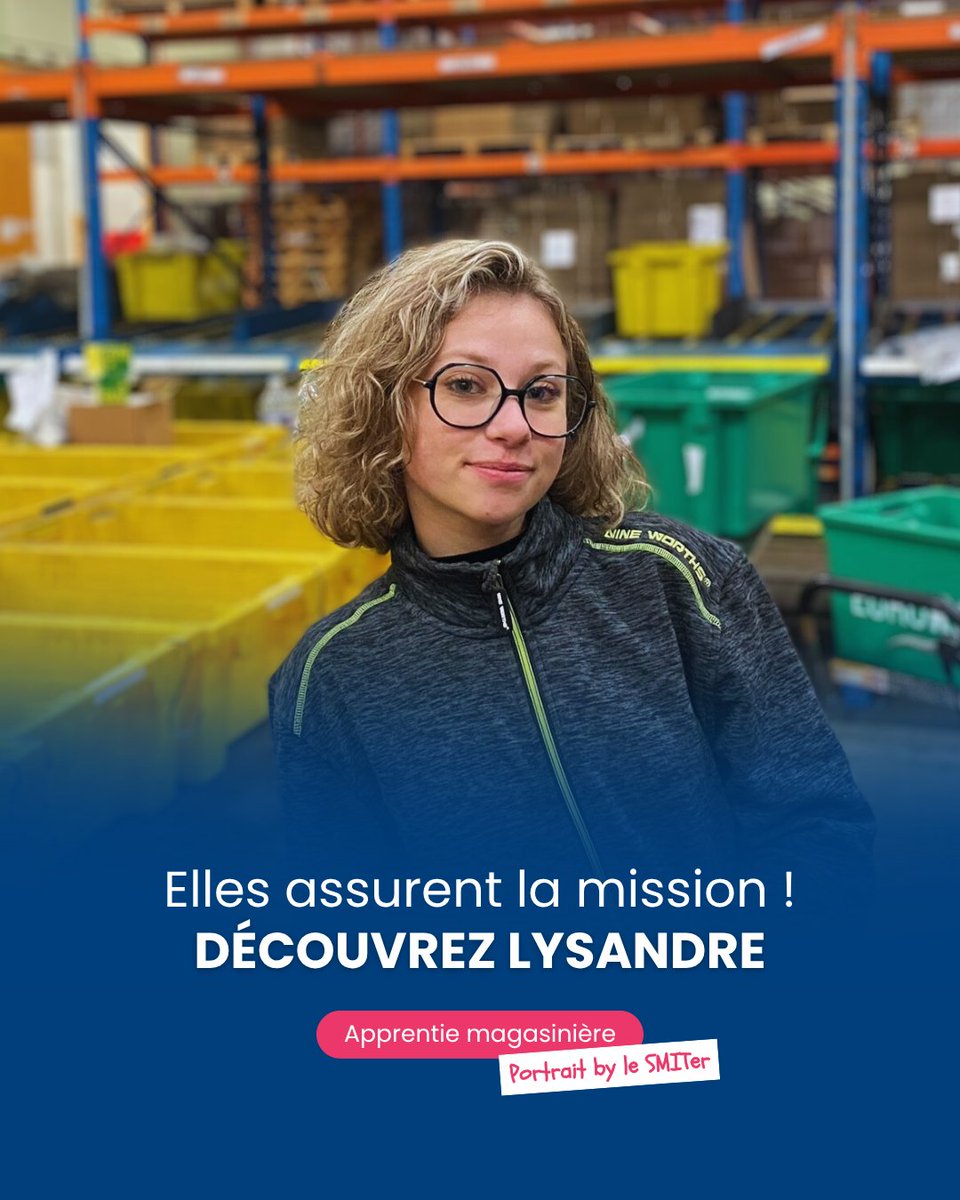 SMITer (@em_smiter) on Twitter photo 👩🔧 Lysandre, apprentie magasinière à la <a href="/13eBSMAT/">13e base de soutien du Matériel</a> a trouvé sa voie !
Son alternance en logistique lui a donné le déclic : elle veut s'engager comme militaire dans le domaine du matériel.
📷 Son portrait à retrouver ici : linkedin.com/feed/update/ur…
<a href="/armeedeterre/">Armée de Terre</a>
#MaintenanceTerrestre 👩🔧 Lysandre, apprentie magasinière à la <a href="/13eBSMAT/">13e base de soutien du Matériel</a> a trouvé sa voie !
Son alternance en logistique lui a donné le déclic : elle veut s'engager comme militaire dans le domaine du matériel.
📷 Son portrait à retrouver ici : linkedin.com/feed/update/ur…
<a href="/armeedeterre/">Armée de Terre</a>
#MaintenanceTerrestre