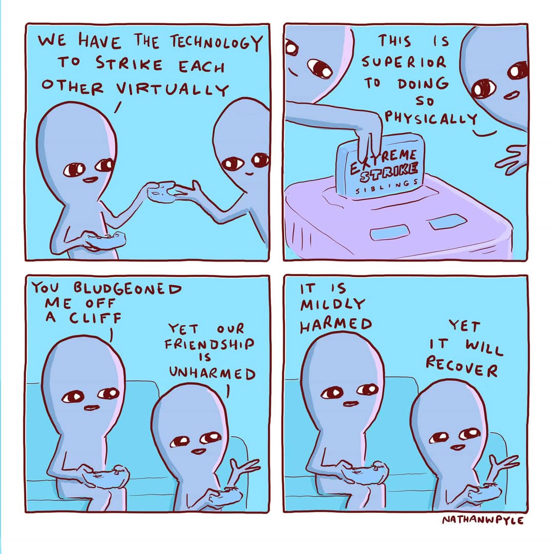 I am both of these characters. They are both me.