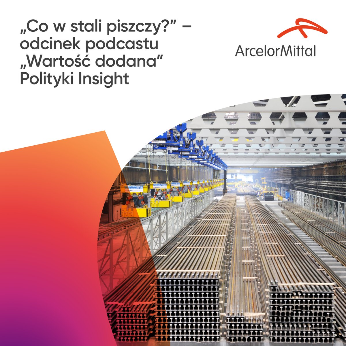 ArcelorMittal Poland (@arcelormittalpl) on Twitter photo „Co w stali piszczy?” – to temat kolejnego odcinka podcastu 🎙 „Wartość dodana” <a href="/PolitykaInsight/">Polityka Insight</a>. Karol Tokarczyk <a href="/KarTokarczyk/">Karol Tokarczyk</a> i Bartosz Krzemiński rozmawiają o polskim przemyśle ciężkim, wynikach spółek z tego sektora, wyzwaniach z którymi się mierzy i perspektywach rozwoju. „Co w stali piszczy?” – to temat kolejnego odcinka podcastu 🎙 „Wartość dodana” <a href="/PolitykaInsight/">Polityka Insight</a>. Karol Tokarczyk <a href="/KarTokarczyk/">Karol Tokarczyk</a> i Bartosz Krzemiński rozmawiają o polskim przemyśle ciężkim, wynikach spółek z tego sektora, wyzwaniach z którymi się mierzy i perspektywach rozwoju.