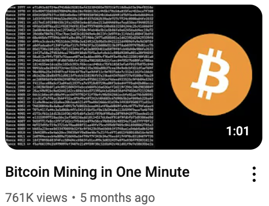 RurikLevi's tweet photo. When you nail the algorithm just right 📈

Carter's channel averages 7-12K views on their C++ programming content.

Then drops "Bitcoin Mining in One Minute" → 761K views. That's a 60x performance spike.

Same creator, same production quality. https://t.co/tdWU66RkAl