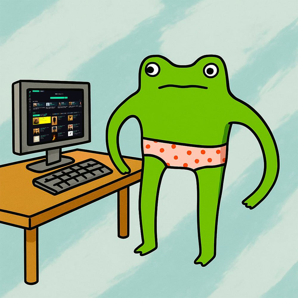 fogefun's tweet image. ❤️🐸 $FOGE is circling in search of prey
Coming soon 🐸
This green hero came out of the swamp and into the SOL metaverse. His gaze is a challenge to the bull himself. Own him if you are ready to accept the power and the meme.

🪙 Powered by $SOL
💥 Born on PUMP.FUN