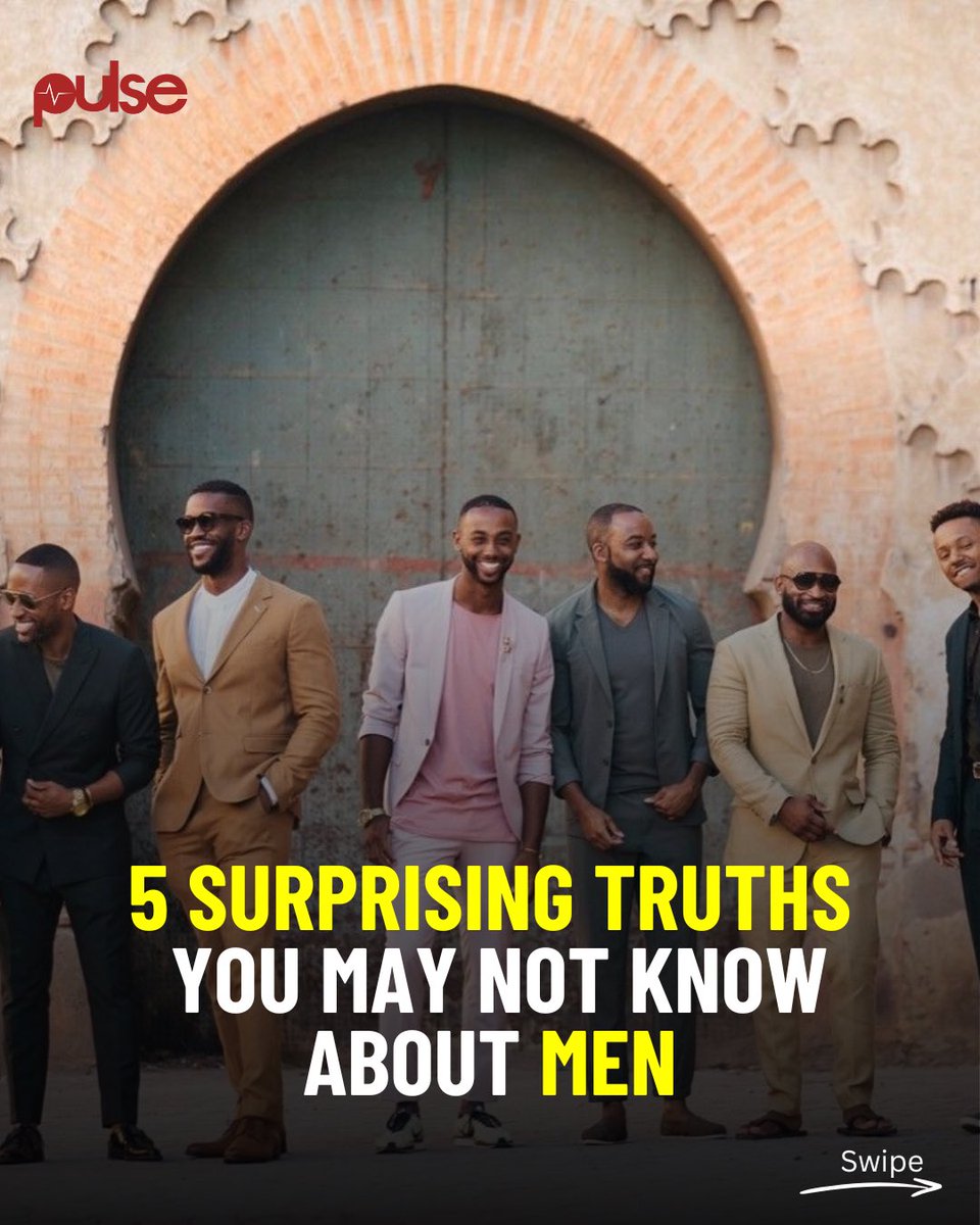 PulseGhana's tweet photo. Men Uncovered: 5 Shocking Facts That’ll Change How You See Them
#PulseList #PulseGhana
#pulseghanatiktok https://t.co/S1PXpKQ5I5