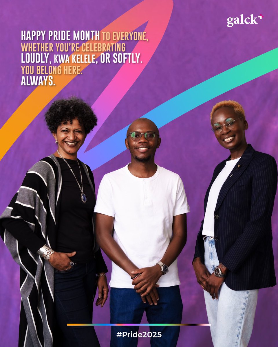 galckplus's tweet photo. Happy Pride Month to everyone celebrating quietly, loudly, or somewhere in between, you belong, always.🇰🇪🏳️‍🌈

#lgbtkenya #pridemonth https://t.co/XguCmWNchA