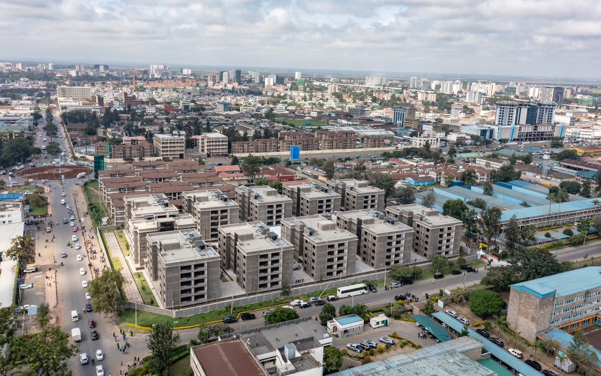 In Industrial Area, Nairobi County, for the opening of the Central Bank of Kenya Police Housing Complex.

Comprising 200, two-bedroom and 10, three-bedroom apartments, the fully-furnished units provide dignified and decent homes for police officers assigned to the Central Bank of