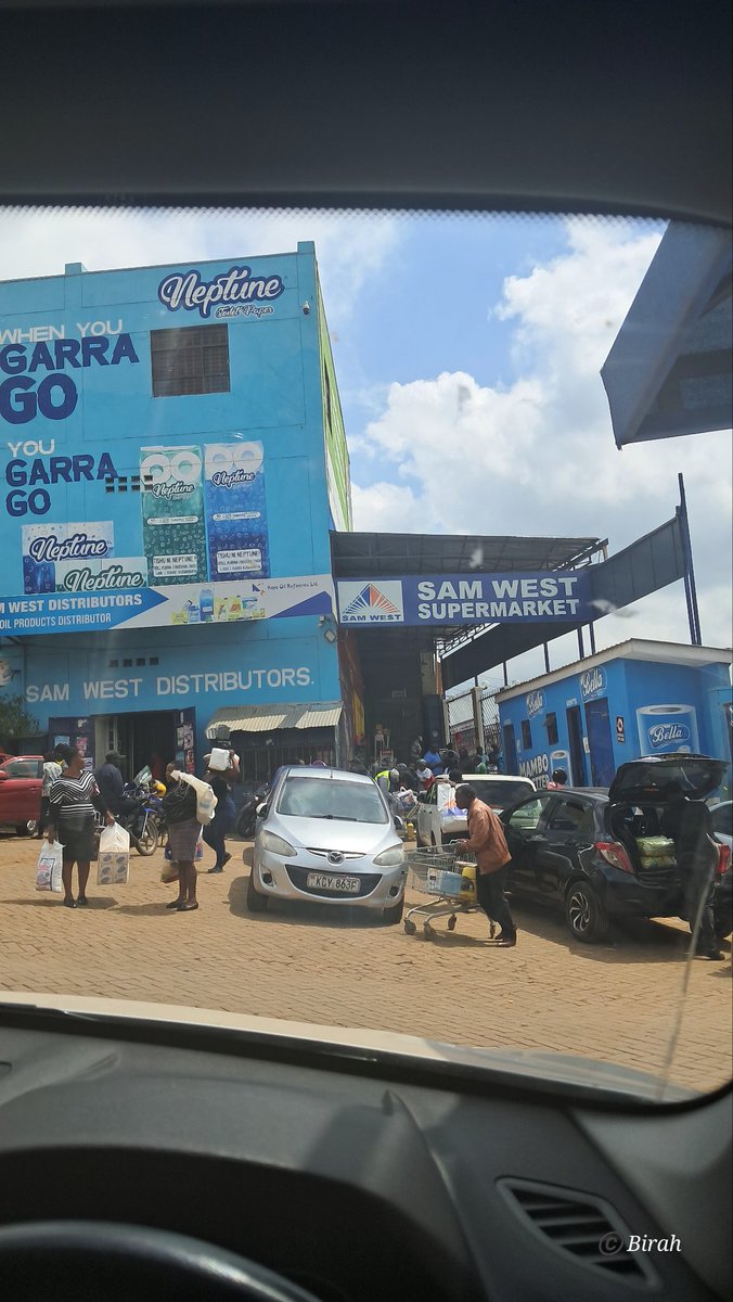 For those guys who do monthly shopping, Sam West is the place( Riruta) Kikuyu Road.