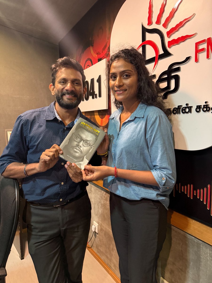Danu Innasithamby (@danuinn) on Twitter photo Thank you <a href="/shakthifmlk/">Shakthi FM</a> for the support and love
.
You can watch the digital clip soon with Ganadhipan
.
.
#FM #RadioShow #Tamil Thank you <a href="/shakthifmlk/">Shakthi FM</a> for the support and love
.
You can watch the digital clip soon with Ganadhipan
.
.
#FM #RadioShow #Tamil