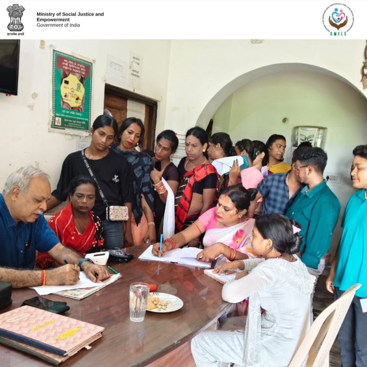 SMILE MoSJE (@smile_mosje) on Twitter photo DoSJE supported Garima Greh, Sakha, Odisha conducted a health check up for the residents.
#equalrightsforall #Equality #TransRightsAreHumanRights #inclusion <a href="/Drvirendrakum13/">Dr. Virendra Kumar</a> <a href="/blvermaup/">B.L Verma</a> <a href="/MSJEGOI/">Ministry of Social Justice & Empowerment, GOI</a> <a href="/mygovindia/">MyGovIndia</a> <a href="/PIB_India/">PIB India</a> <a href="/NISD_India/">National Institute of Social Defence (NISD)</a> <a href="/NMBA_MSJE/">Nasha Mukt Bharat Abhiyaan</a> DoSJE supported Garima Greh, Sakha, Odisha conducted a health check up for the residents.
#equalrightsforall #Equality #TransRightsAreHumanRights #inclusion <a href="/Drvirendrakum13/">Dr. Virendra Kumar</a> <a href="/blvermaup/">B.L Verma</a> <a href="/MSJEGOI/">Ministry of Social Justice & Empowerment, GOI</a> <a href="/mygovindia/">MyGovIndia</a> <a href="/PIB_India/">PIB India</a> <a href="/NISD_India/">National Institute of Social Defence (NISD)</a> <a href="/NMBA_MSJE/">Nasha Mukt Bharat Abhiyaan</a>
