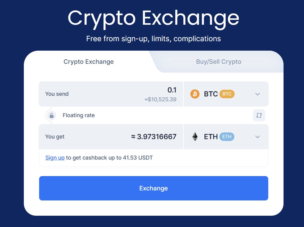 PastanagaCrypto's tweet image. Comprar, vender y intercambiar criptos sin registros

A día de hoy aunque cada vez más plataformas hayan empezado a obligarnos a compartir datos personales seguimos teniendo buenas opciones.

Un ejemplo que conocí hace poco es @SimpleSwap_io el cual lleva muchos años en el…