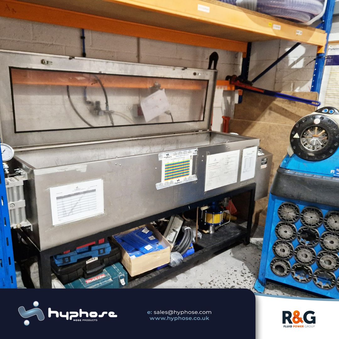 Hyphose Ltd (@hyphose) on Twitter photo Pressure testing facility!
We test our hoses to make sure they really can perform to the limits we state they can.
It involves subjecting the hoses to operating conditions.
Need a quality hydraulic hose supplier? Contact Hyphose
📩 sales@hyphose.co.uk Pressure testing facility!
We test our hoses to make sure they really can perform to the limits we state they can.
It involves subjecting the hoses to operating conditions.
Need a quality hydraulic hose supplier? Contact Hyphose
📩 sales@hyphose.co.uk