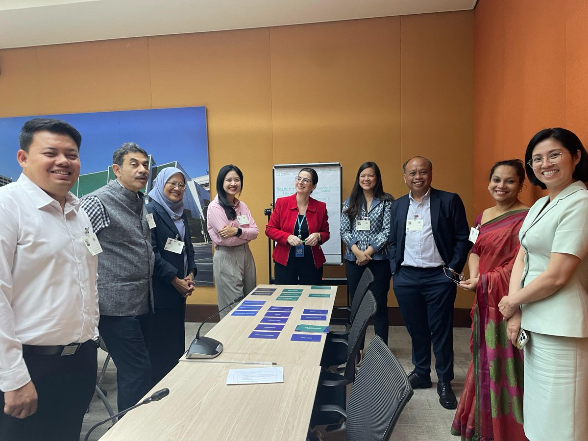 Sustainable Development Council of Sri Lanka (@susdevsl) on Twitter photo #InclusiveBusiness in Asia-Pacific!
The 2nd Expert Group Meeting hosted by <a href="/UNESCAP/">United Nations ESCAP</a> on May 29 in Bangkok brought together govts & orgs to boost inclusive business models that uplift low-income & marginalized communities across the region.
🇮🇳🇱🇰🇻🇳🇲🇾🇸🇬🇱🇦
#AsiaPacific #ESCAP #InclusiveBusiness in Asia-Pacific!
The 2nd Expert Group Meeting hosted by <a href="/UNESCAP/">United Nations ESCAP</a> on May 29 in Bangkok brought together govts & orgs to boost inclusive business models that uplift low-income & marginalized communities across the region.
🇮🇳🇱🇰🇻🇳🇲🇾🇸🇬🇱🇦
#AsiaPacific #ESCAP