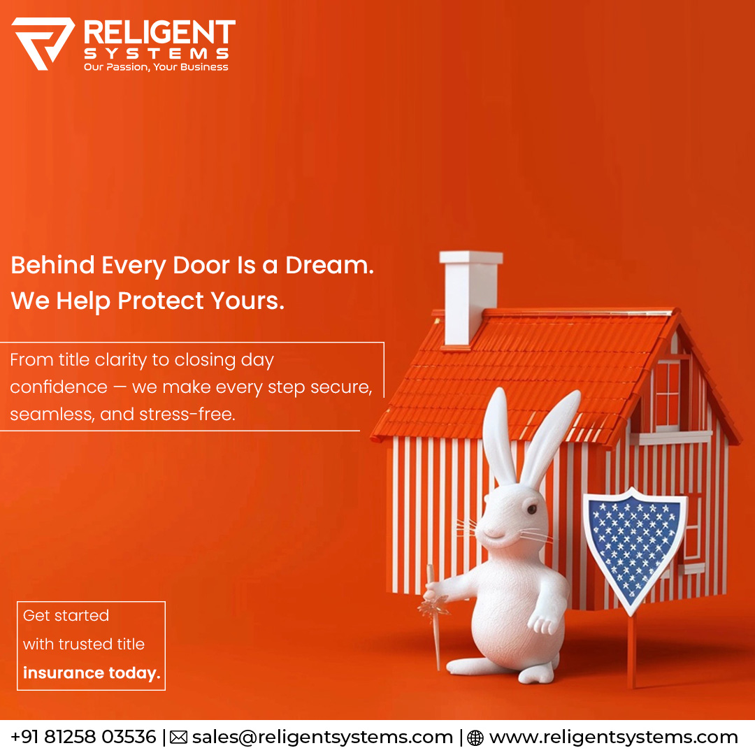 religentsystems's tweet image. Secure your investment with trusted title insurance — because peace of mind matters.
📞 Ready to get started? Call us at +91 8125803536
🌐 Visit: religentsystems.com
[Insurance, pega decisioning, digital transformation]
#TitleInsurance #SecureYourDream #ReligentSystems