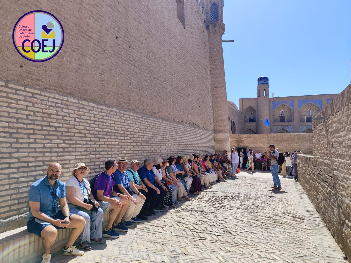 ✈️ Estupenda experiencia vivida por los compañeros en Uzbekistán para conocer las ciudades más importantes de la ruta de la seda. 

💼 ⁠Echa un ojo al programa anual de viajes del COEJ y apúntate a la próxima escapada 👇
enfermeriajaen.com/sala-prensa/pr…