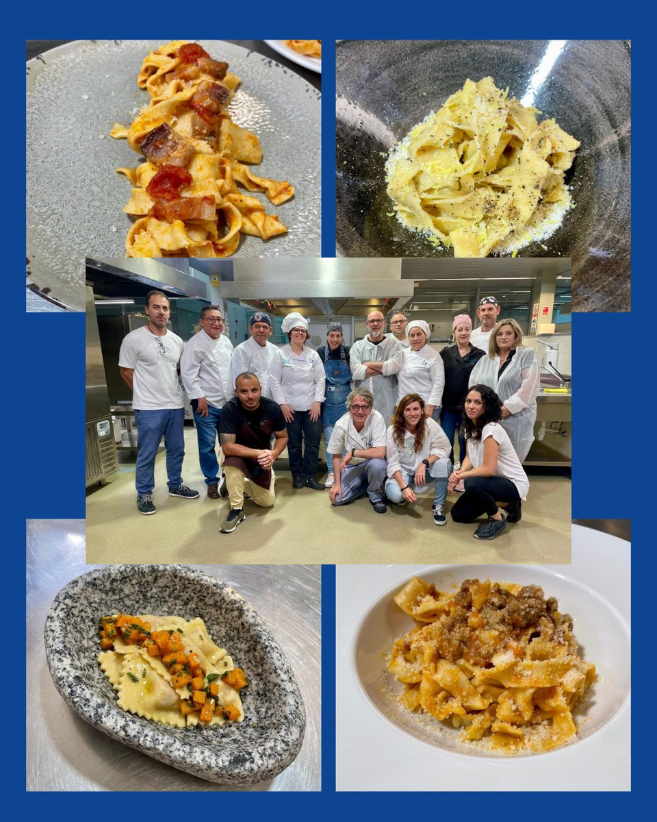 🍝 Así ha sido el curso de pasta fresca con Francesca Danesi. Nuestros alumnos han aprendido a trabajar la pasta desde cero… ¡y con las manos en la masa! 👩‍🍳👨‍🍳

Formación de calidad y muchas ganas de aprender.

#SoyCCT #CCTMurcia #formacion #pastafresca #cocinaitaliana