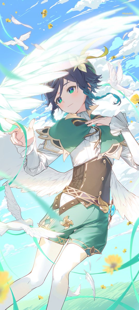 Happy birthday, Venti!🎂🍃
#venti #ウェンティ
#ウェンティ生誕祭2025