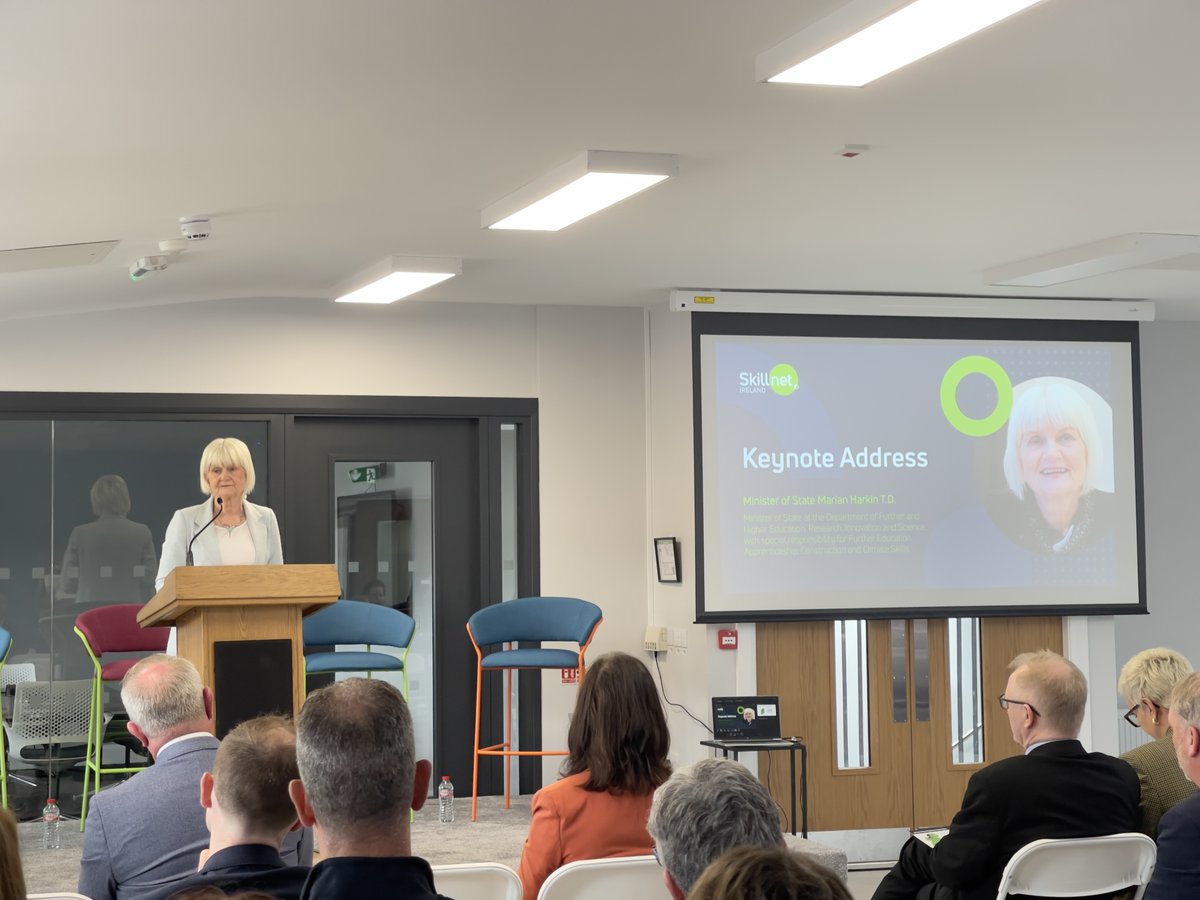 SligoChamber's tweet image. We were delighted to represent Sligo Chamber Skillnet last Friday at the @SkillnetIreland Roadshow event held in the AIM Centre. Our CEO, Aidan Doyle, was invited to speak alongside Eoin Morton, Head of Policy & Public Affairs, and Mark Jordan, CEO, both of Skillnet Ireland.