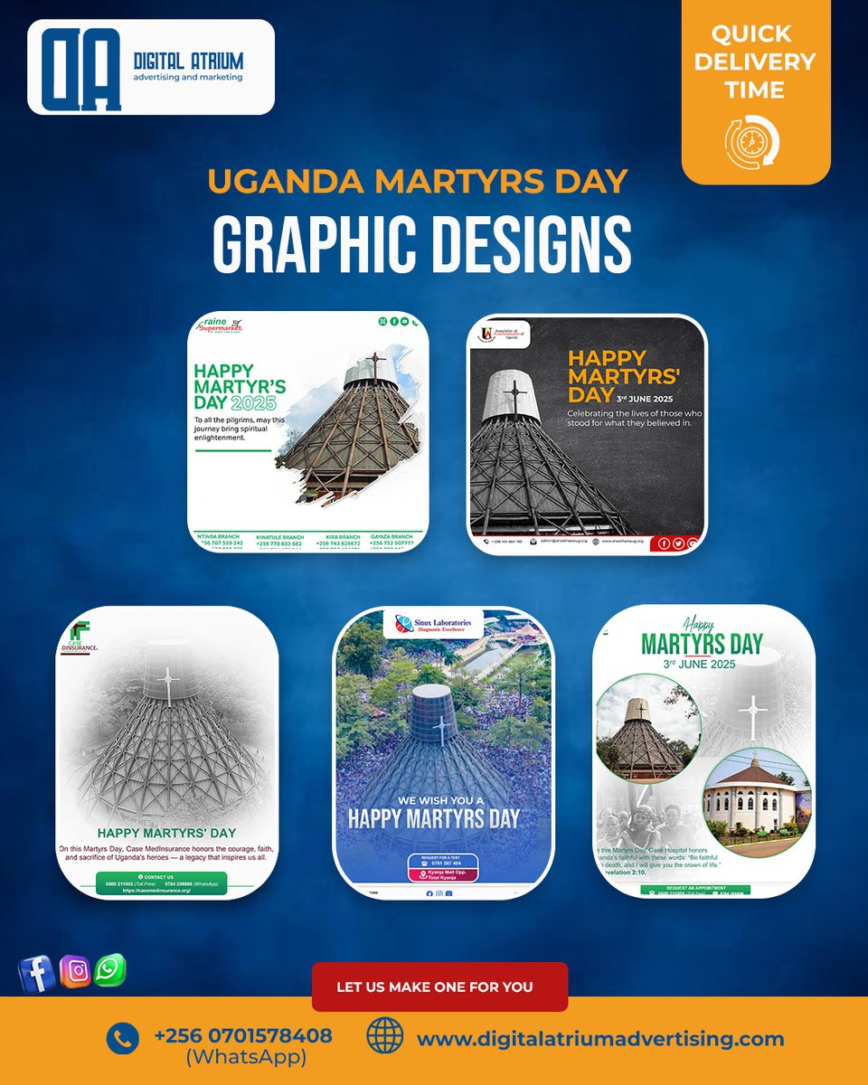 davemagnificent's tweet photo. Hello everyone, I just made these beautiful Martyrs Day Uganda designs for my company, @digital_atrium Advertising (https://t.co/DrwstEYmIq). Send those graphic designs my way, my guys!
#MartyrsDay #DigitalAtrium #PurposeDrivenMarketing #SocialMedia https://t.co/kdWRDm8hEM